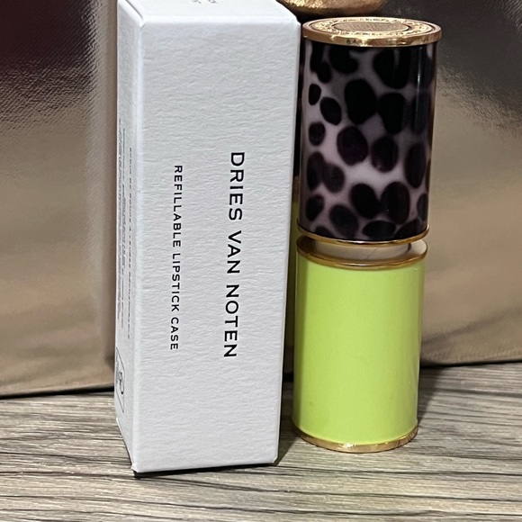 Dries Van Noten Refillable Lipstick Case In Neón Print  BNIB - Picture 2 of 10